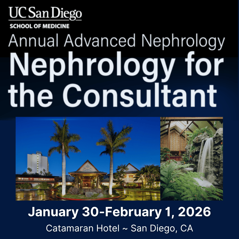 45th Annual Advanced Nephrology for the Consultant - SAVE THE DATE Banner